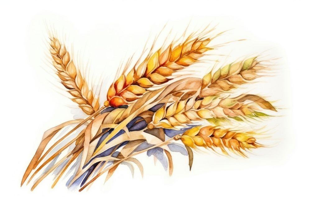 Agriculture plant wheat food. AI generated Image by rawpixel.