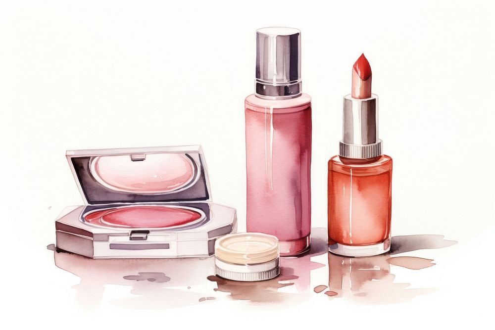 Cosmetics lipstick bottle container. AI generated Image by rawpixel.