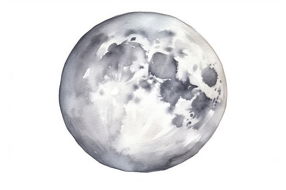 Moon astronomy sphere planet. 