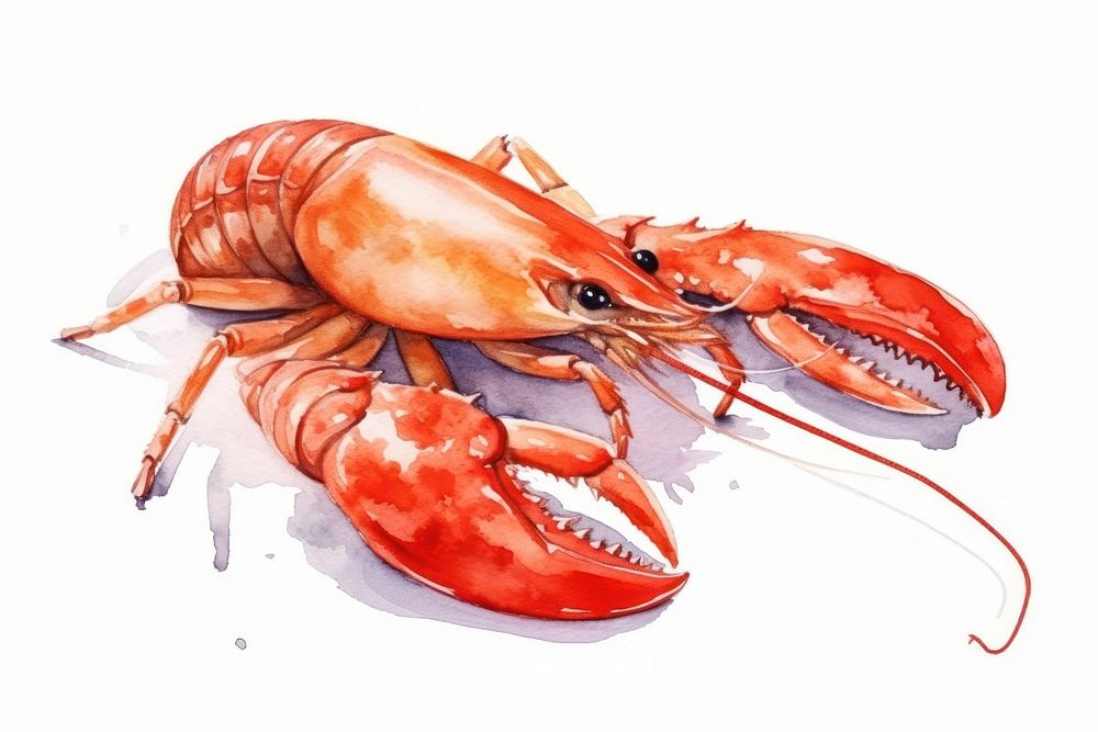 Seafood lobster animal invertebrate. AI generated Image by rawpixel.