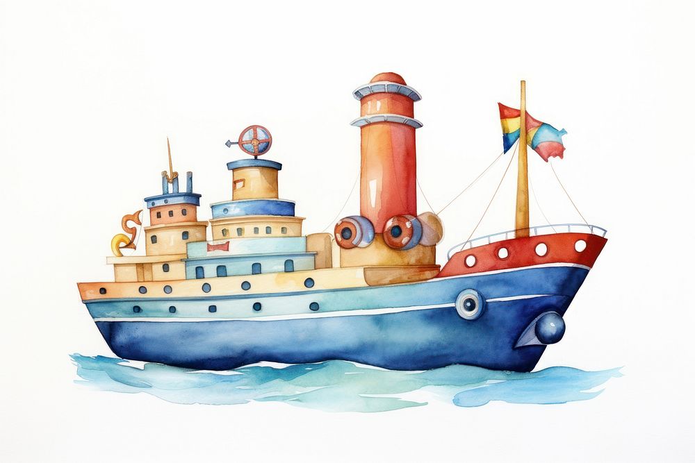Ship watercraft vehicle boat. AI generated Image by rawpixel.