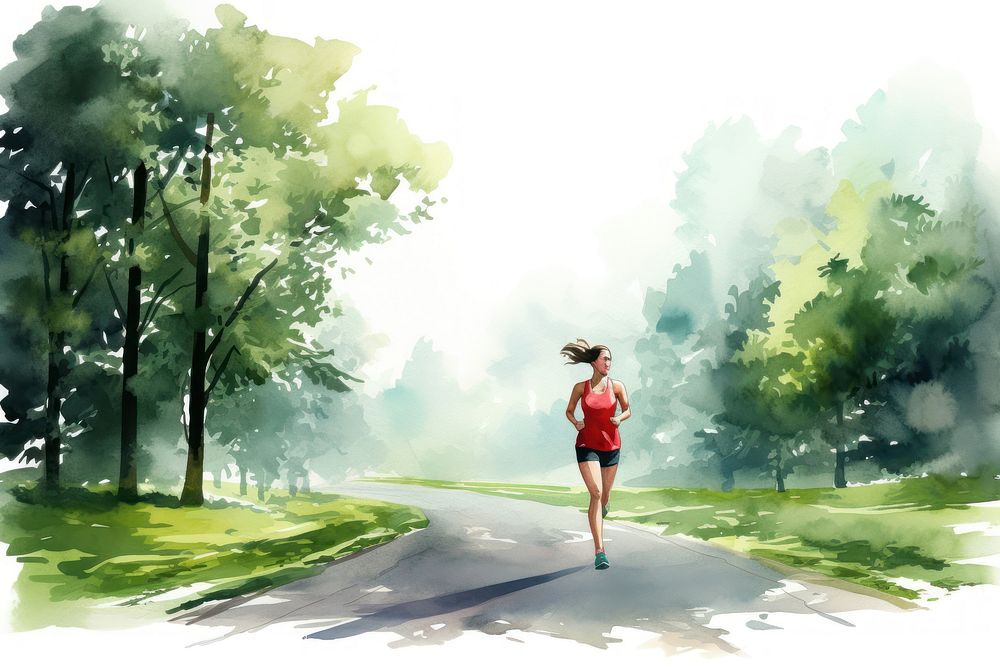 Jogging outdoors walking running. | Premium Photo - rawpixel