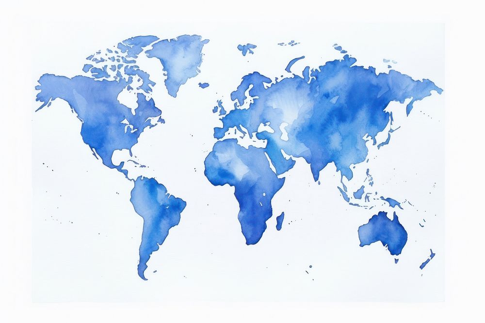 Backgrounds world map splattered. AI generated Image by rawpixel.