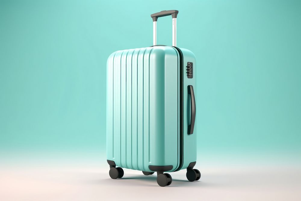 Luggage suitcase technology briefcase. AI generated Image by rawpixel.