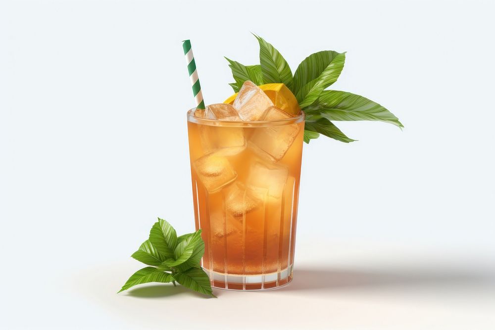Cocktail mojito drink plant. AI generated Image by rawpixel.