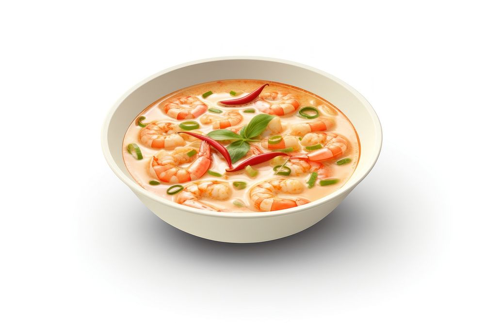 Soup seafood shrimp prawn. AI generated Image by rawpixel.