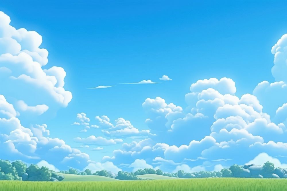 Sky backgrounds landscape outdoors. 