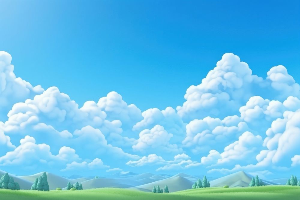 Sky backgrounds landscape outdoors. 