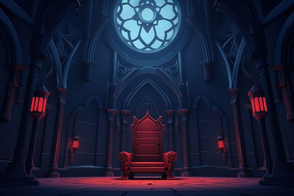 Throne crypt chair spirituality. AI generated Image by rawpixel.