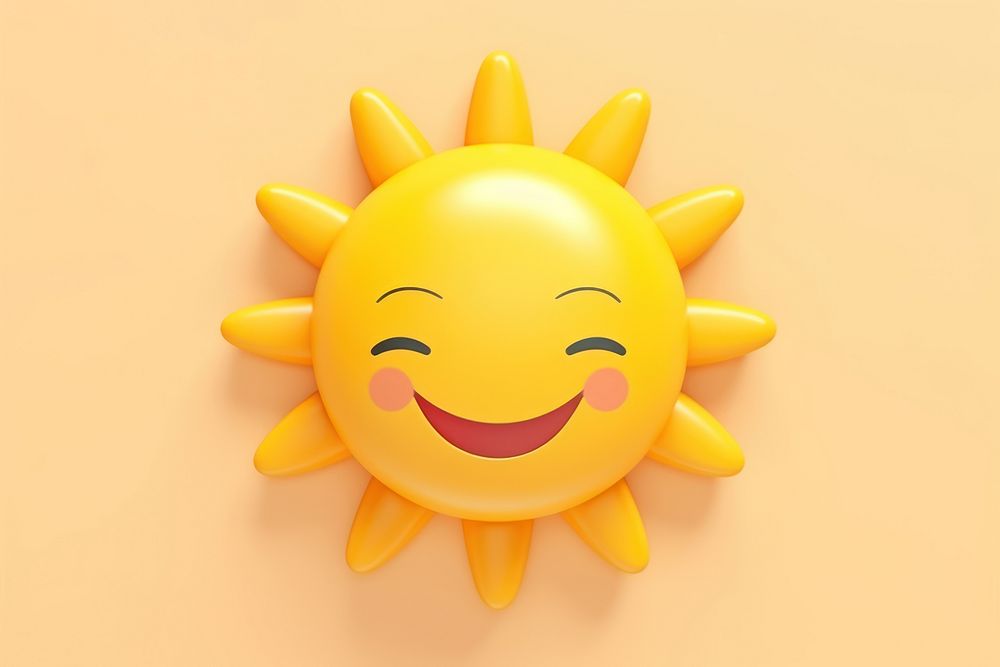 Toy sun anthropomorphic representation. AI generated Image by rawpixel.