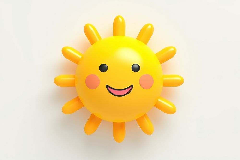 Toy sun anthropomorphic representation. AI generated Image by rawpixel.