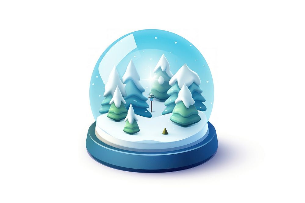 Snow transparent technology decoration. AI generated Image by rawpixel.