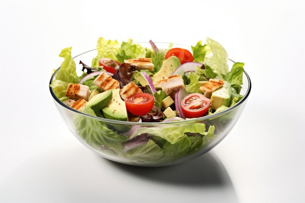 Vegetable salad lettuce plant. AI generated Image by rawpixel.