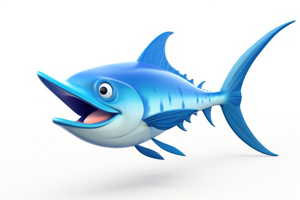 Cartoon animal shark fish. AI generated Image by rawpixel.