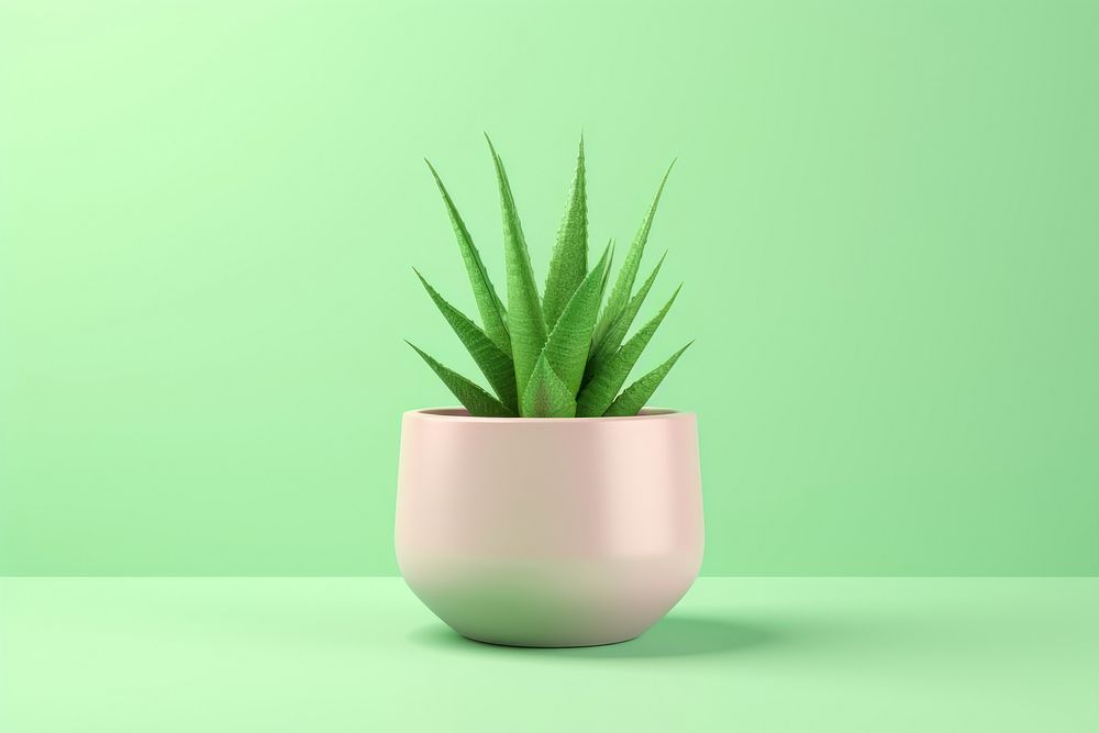Plant aloe vase houseplant. AI generated Image by rawpixel.