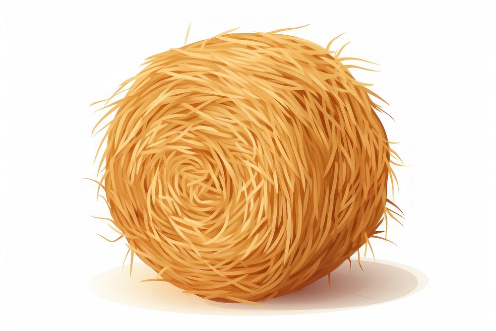 Straw plant bale hay. AI generated Image by rawpixel.