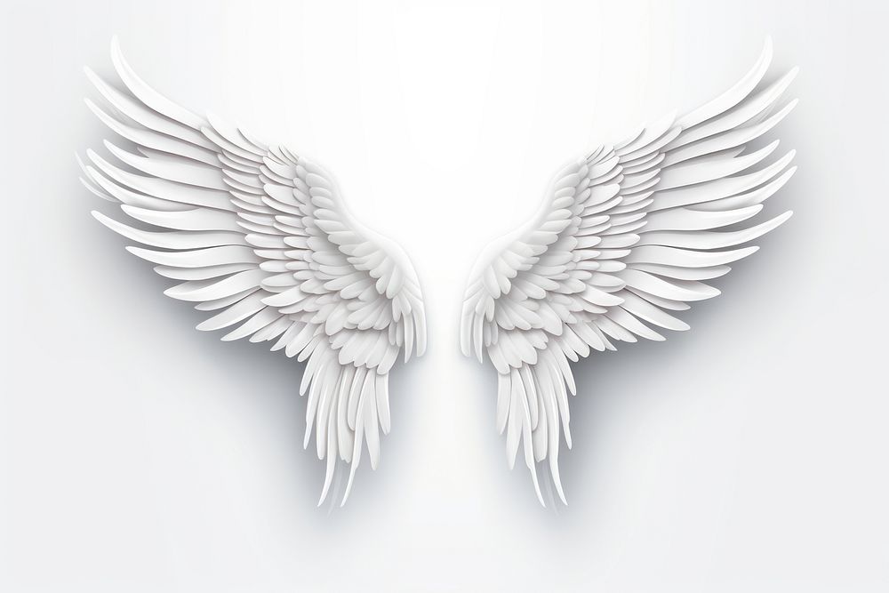 Angel white wing creativity. AI | Free Photo Illustration - rawpixel