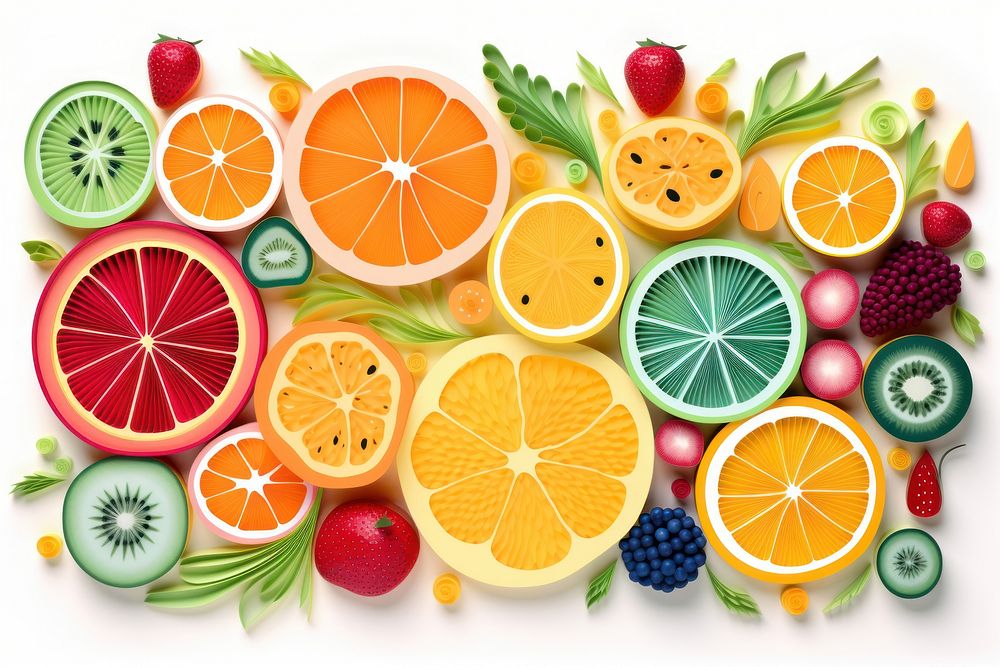 Fruit food backgrounds grapefruit. AI generated Image by rawpixel.