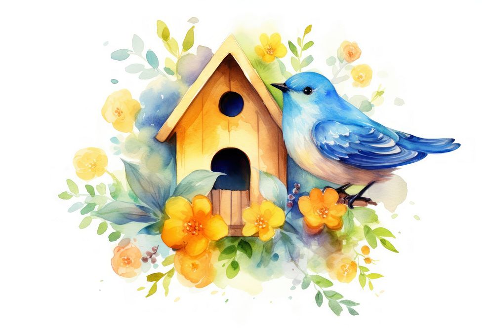 Bird cartoon animal creativity. 