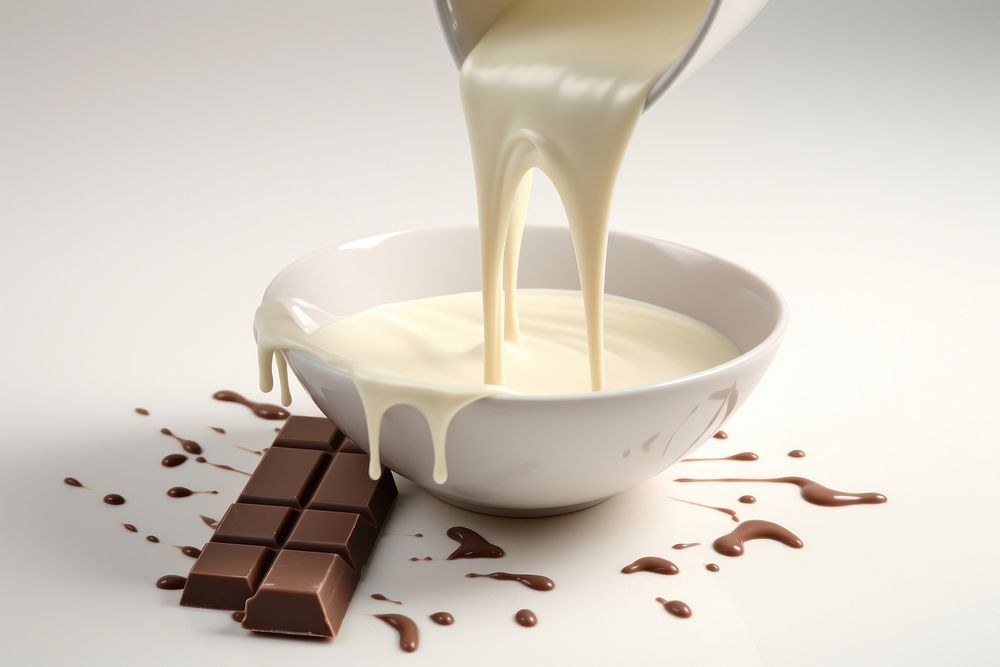 Chocolate dessert dairy milk. AI generated Image by rawpixel.