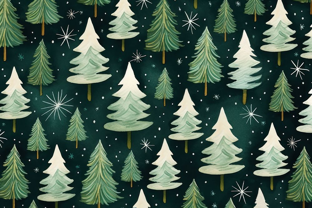 Christmas backgrounds pattern green