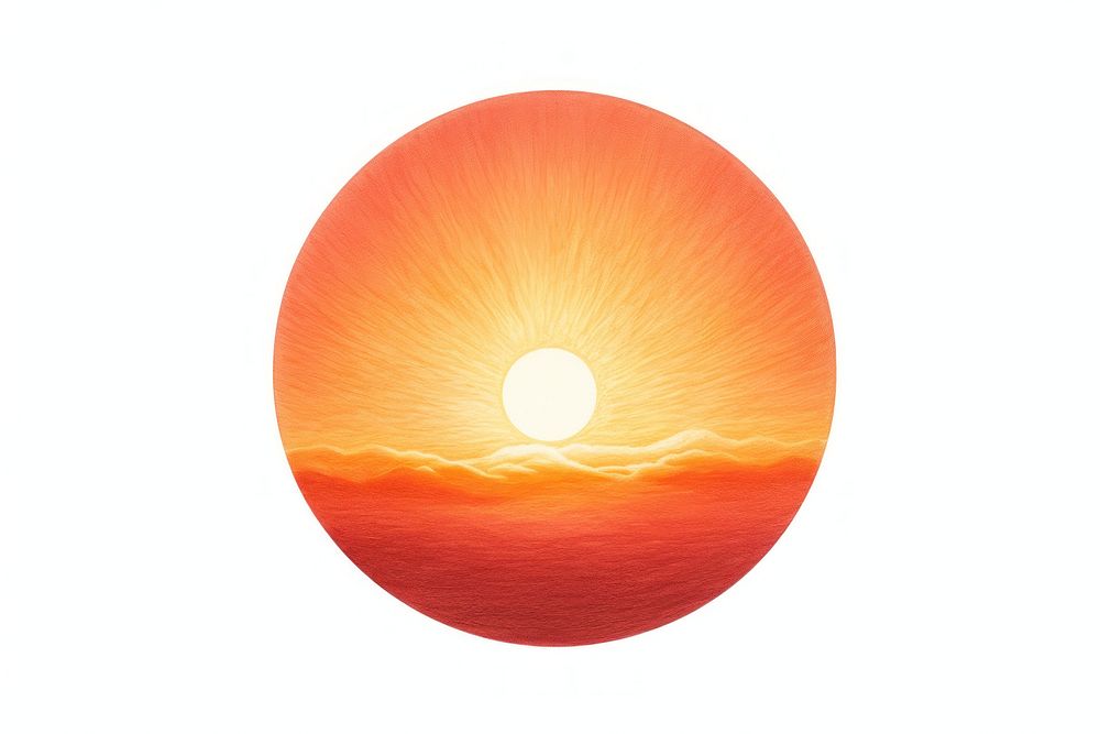 Sun sunset sky outdoors. AI generated Image by rawpixel.