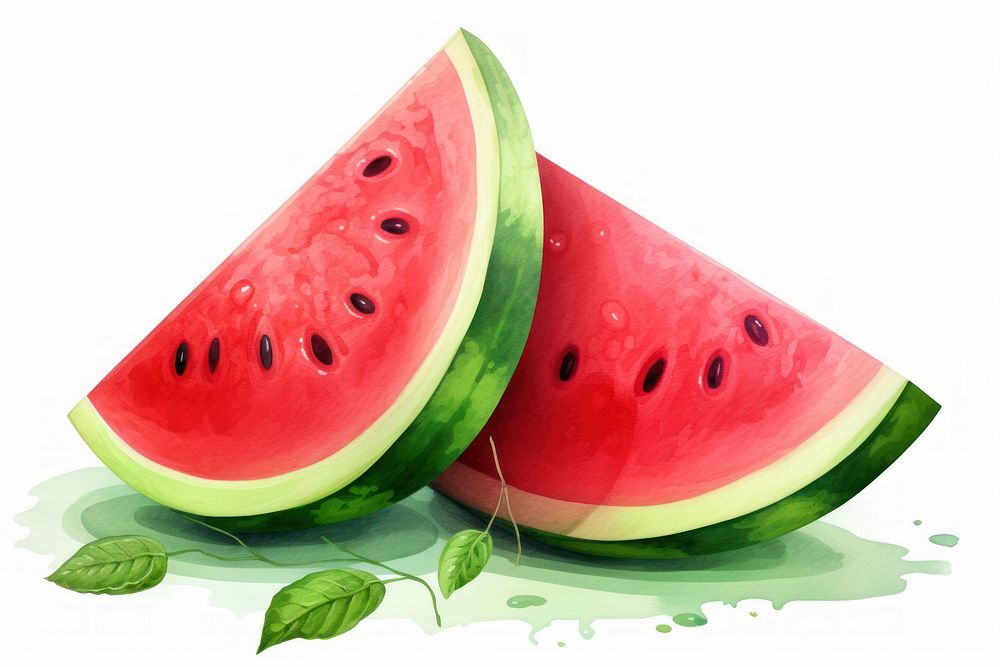 Watermelon fruit plant food. AI generated Image by rawpixel.