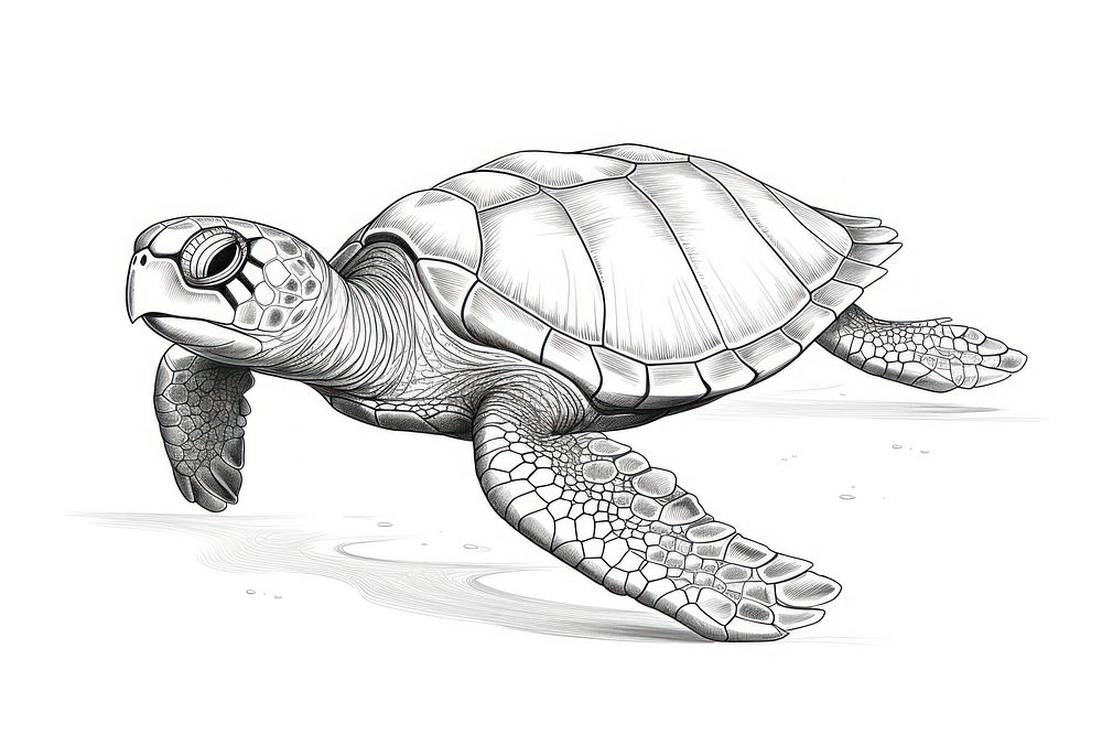 Reptile drawing animal sketch. AI | Premium Photo Illustration - rawpixel