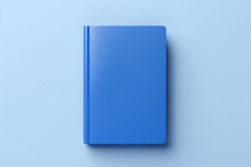 Passport blue publication simplicity. AI generated Image by rawpixel.