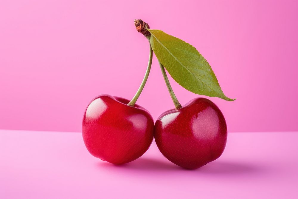 Cherry fruit plant food. AI generated Image by rawpixel.