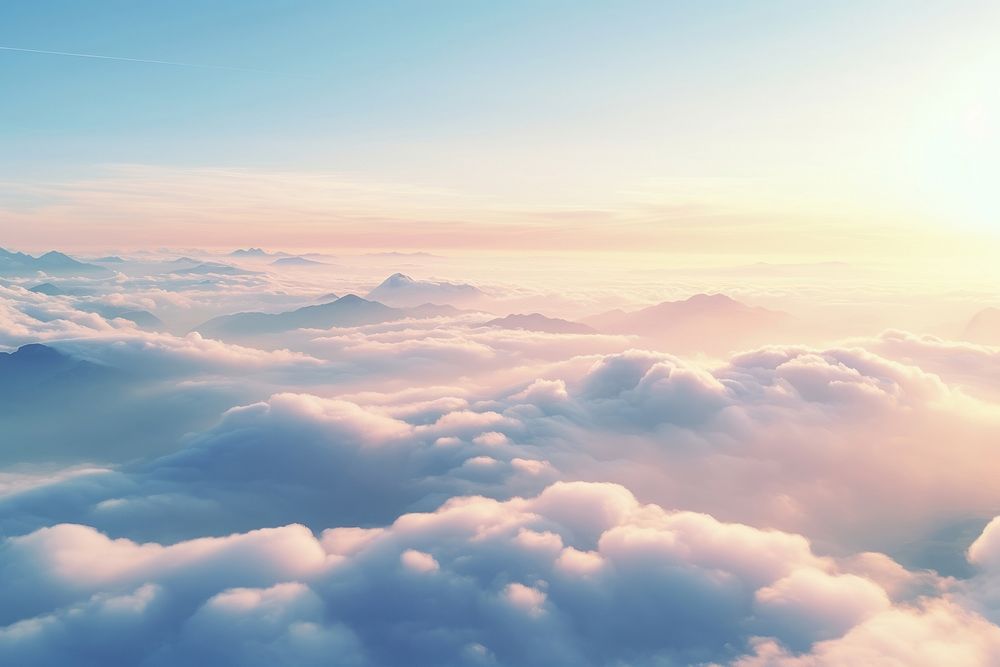 Nature cloud outdoors horizon. AI generated Image by rawpixel.