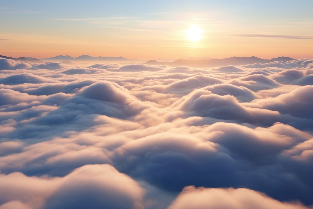 Nature cloud mountain outdoors. 