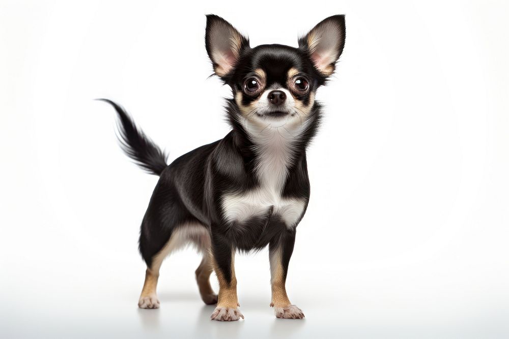 Chihuahua dog mammal animal. AI generated Image by rawpixel.