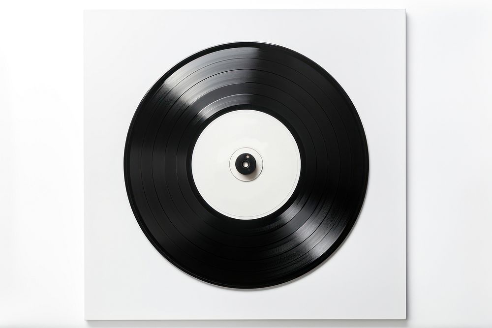 Gramophone record white white background. | Free Photo - rawpixel