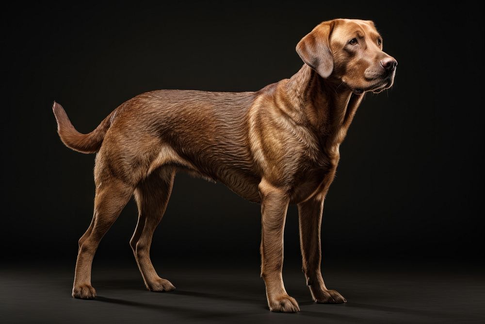 Dog retriever animal mammal. AI generated Image by rawpixel.