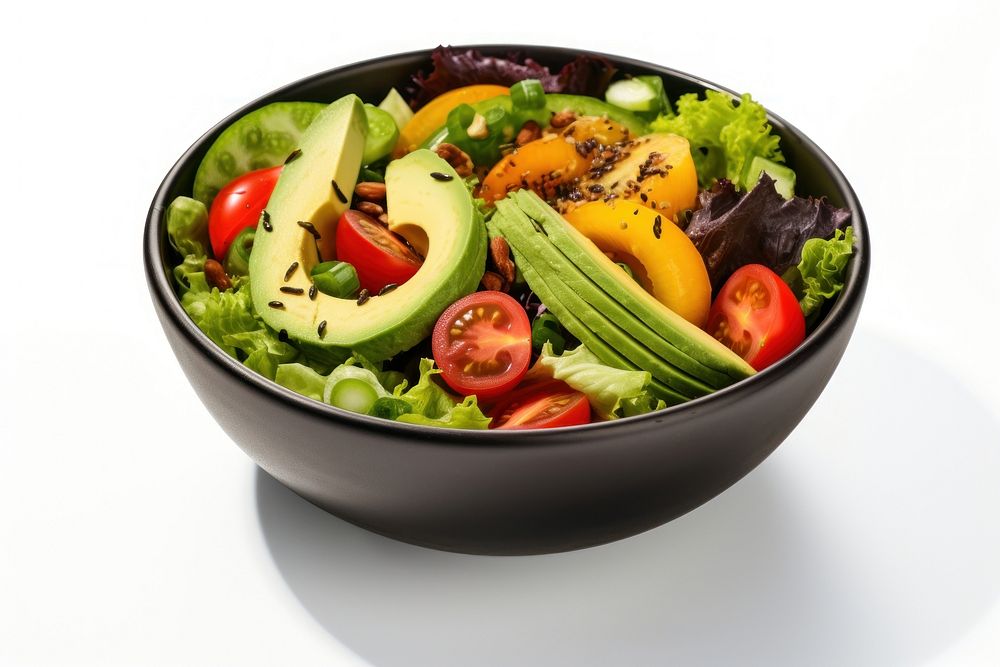 Salad bowl vegetable plant. AI generated Image by rawpixel.
