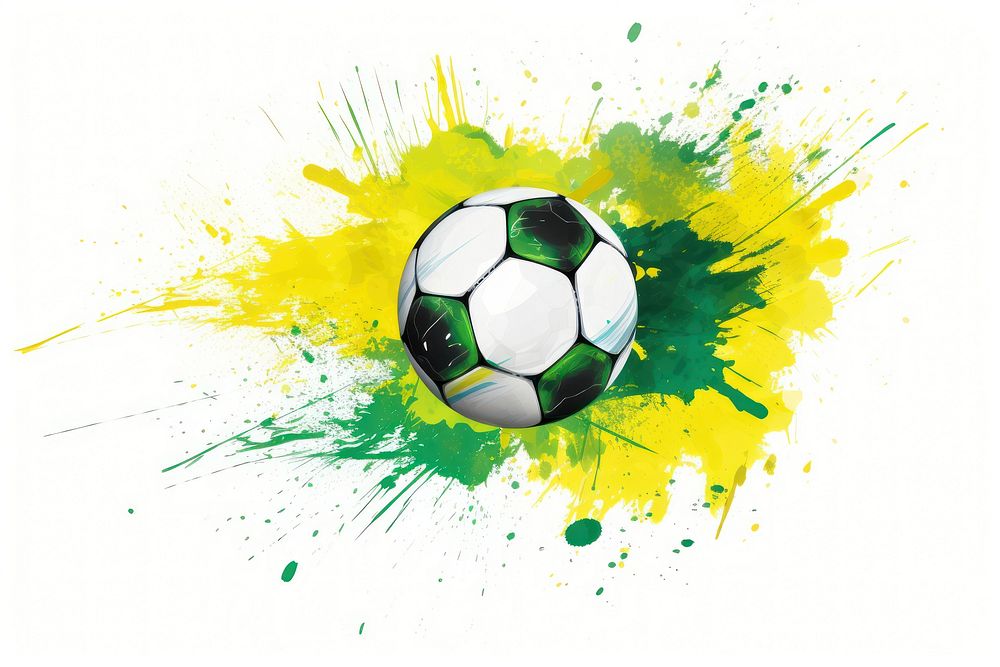 Ball backgrounds football sports. AI generated Image by rawpixel.