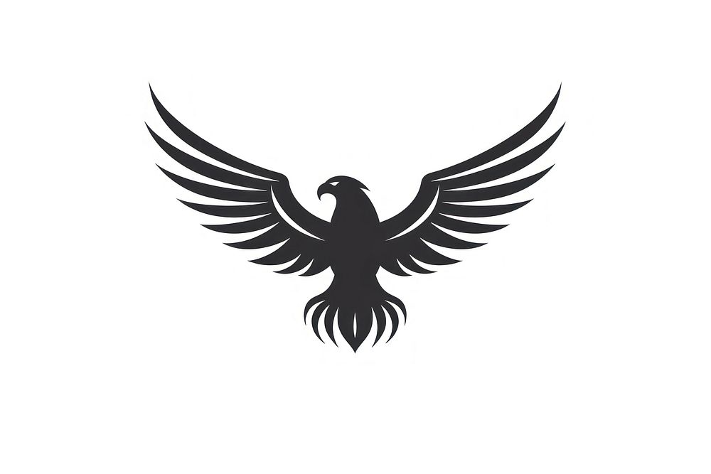 Drawing symbol bird line. AI generated Image by rawpixel.