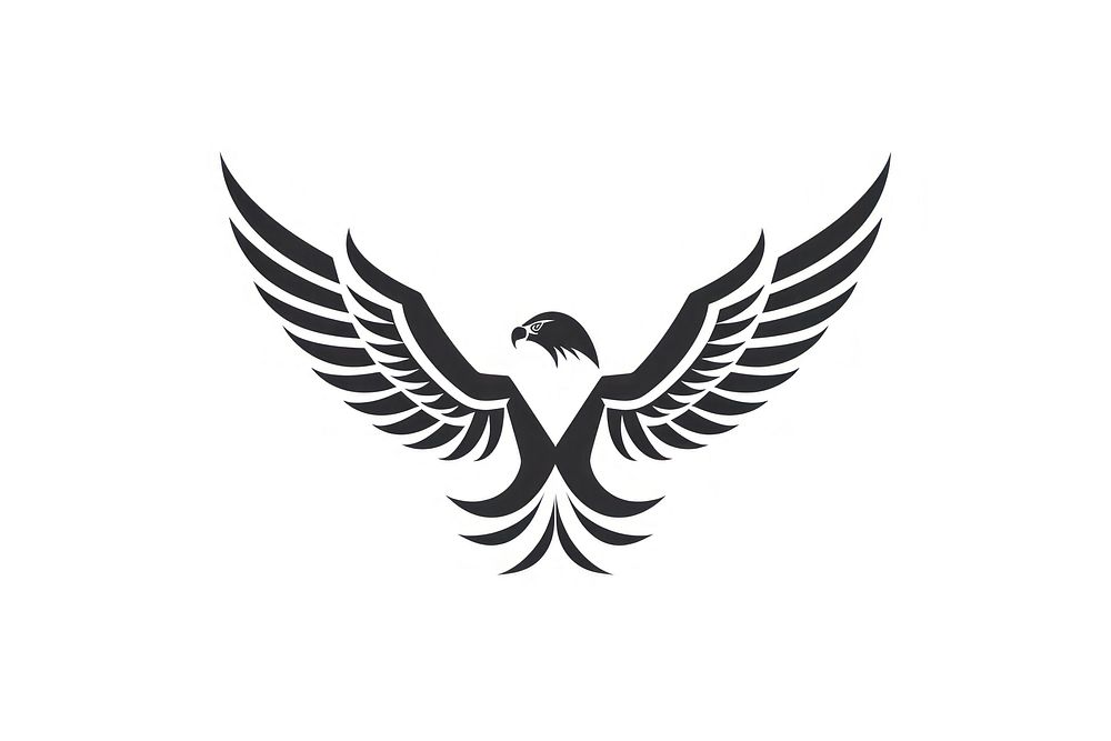 Logo drawing symbol white. AI generated Image by rawpixel.