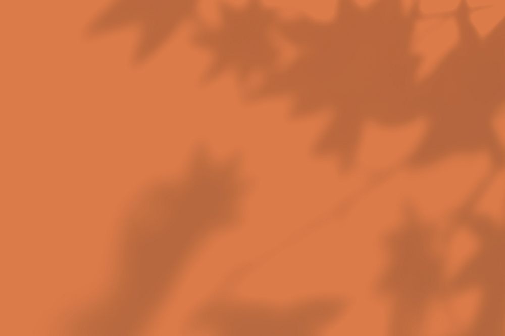 Orange botanical, autumn background design