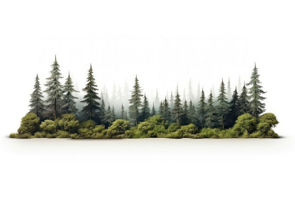 Forest vegetation outdoors woodland. AI generated Image by rawpixel.