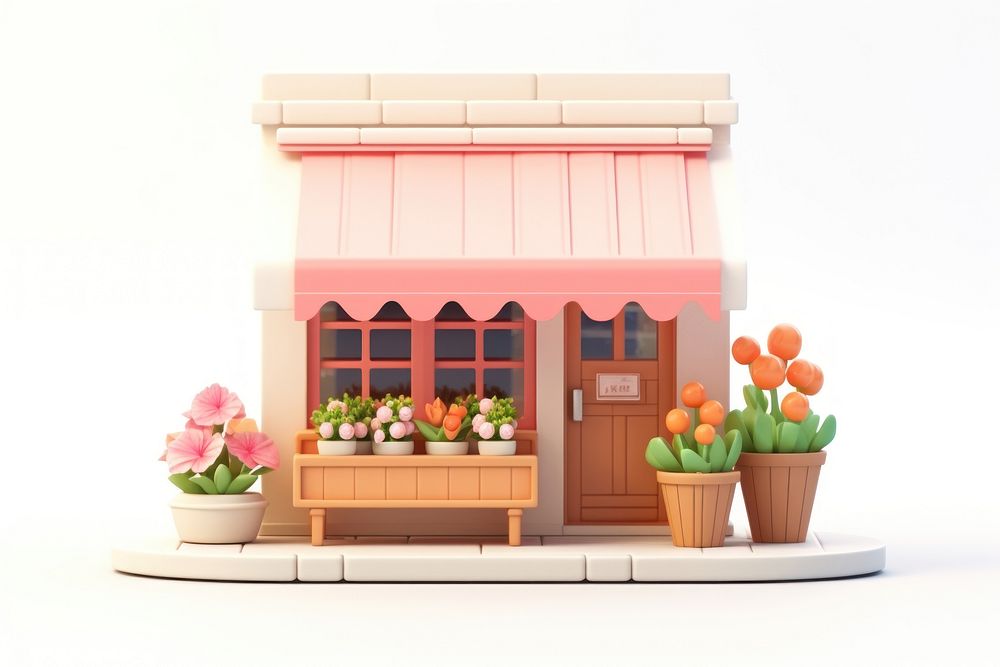 Flower plant representation confectionery. AI generated Image by rawpixel.
