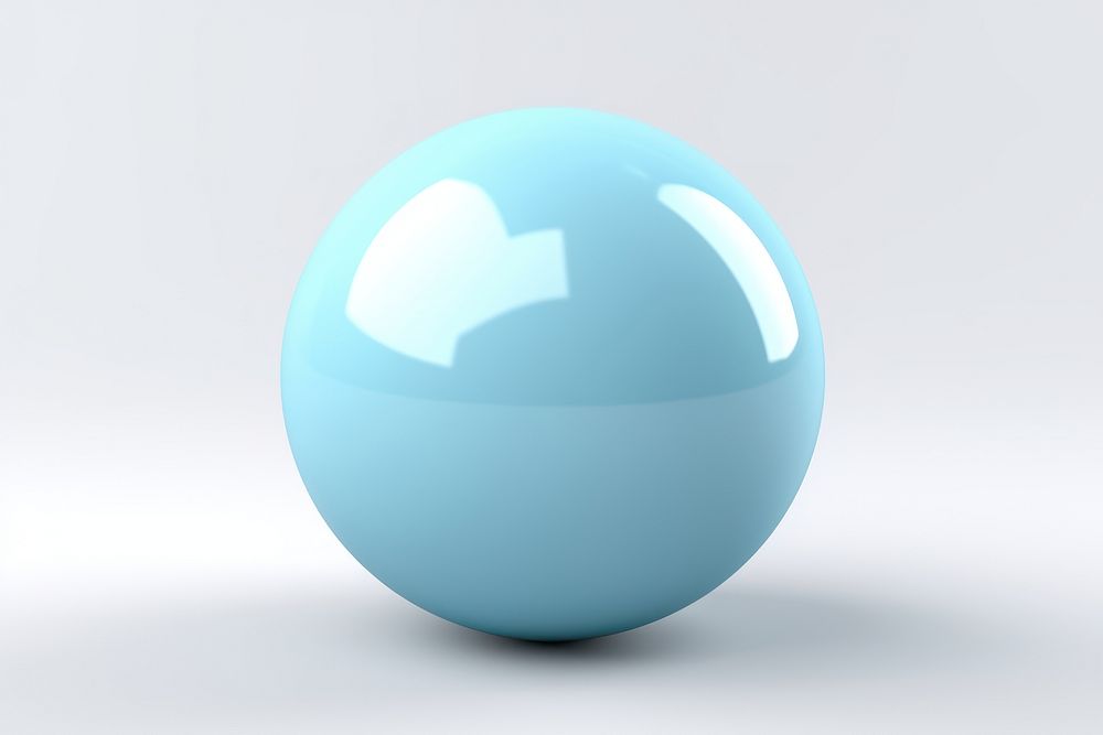 Sphere simplicity turquoise diagram. AI generated Image by rawpixel.