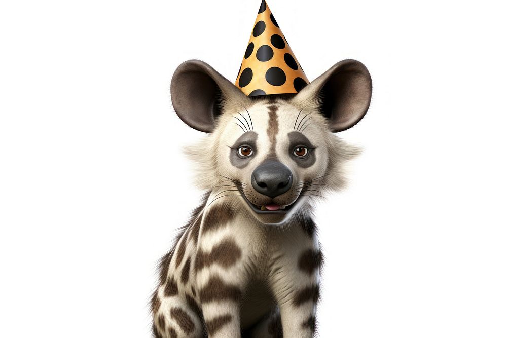 Animal mammal hyena cute. AI generated Image by rawpixel.