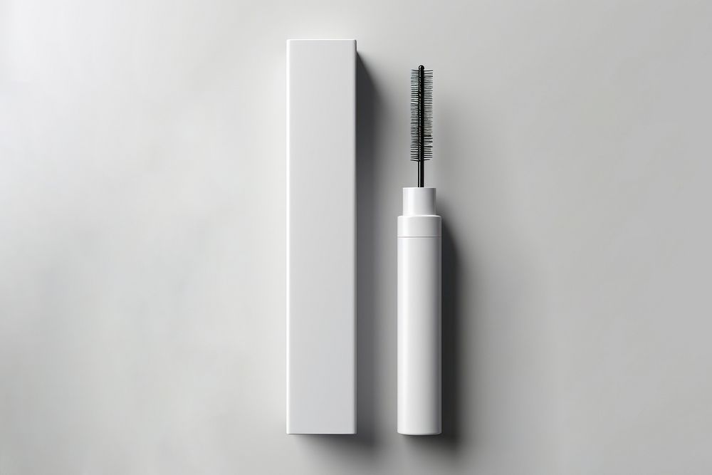 Cosmetics mascara brush eyelash. AI generated Image by rawpixel.