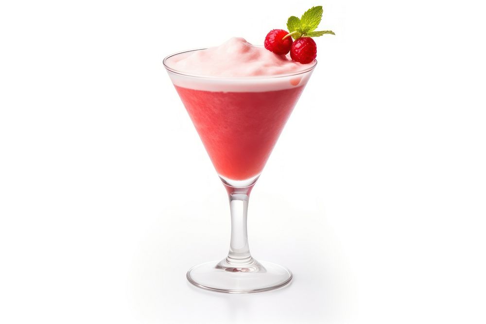 Cocktail strawberry dessert drink. AI generated Image by rawpixel.