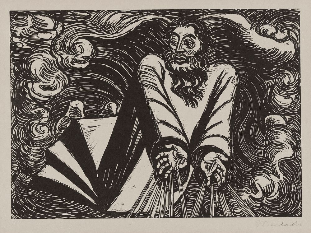 The transformations of God:  Seven woodcuts by Ernst Barlach