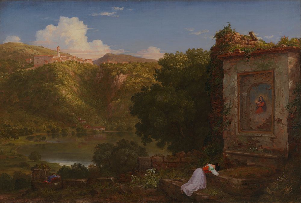 Il Penseroso by Thomas Cole