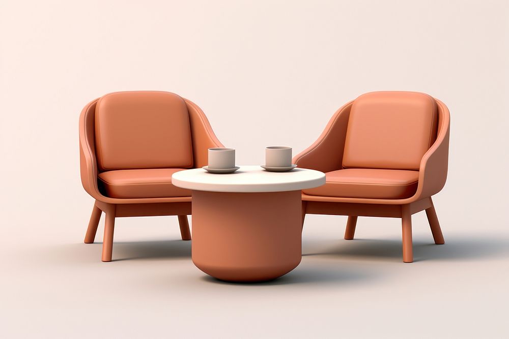 Chair table cup furniture.