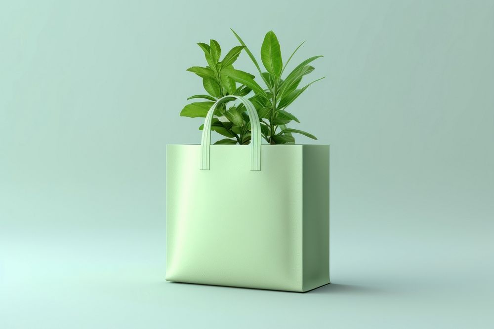 Plant bag flowerpot tote bag. 